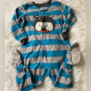 Carter’s Fleece Footed Pajamas -Toddler Size 2T